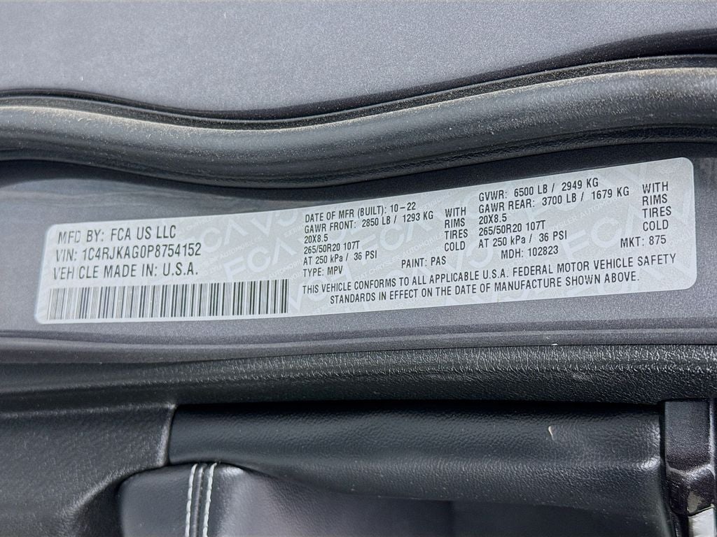 2023 Jeep Grand Cherokee L Altitude 4x4