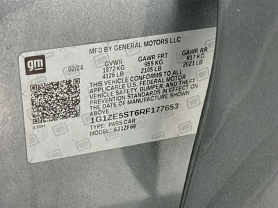 2024 Chevrolet Malibu 2LT