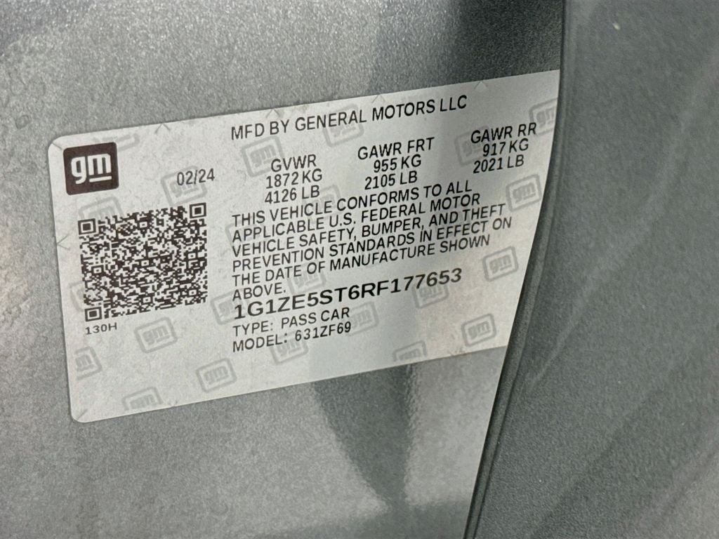 2024 Chevrolet Malibu 2LT