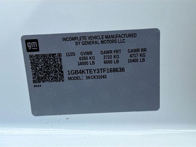 2026 Chevrolet Silverado 3500 HD Chassis Cab LT