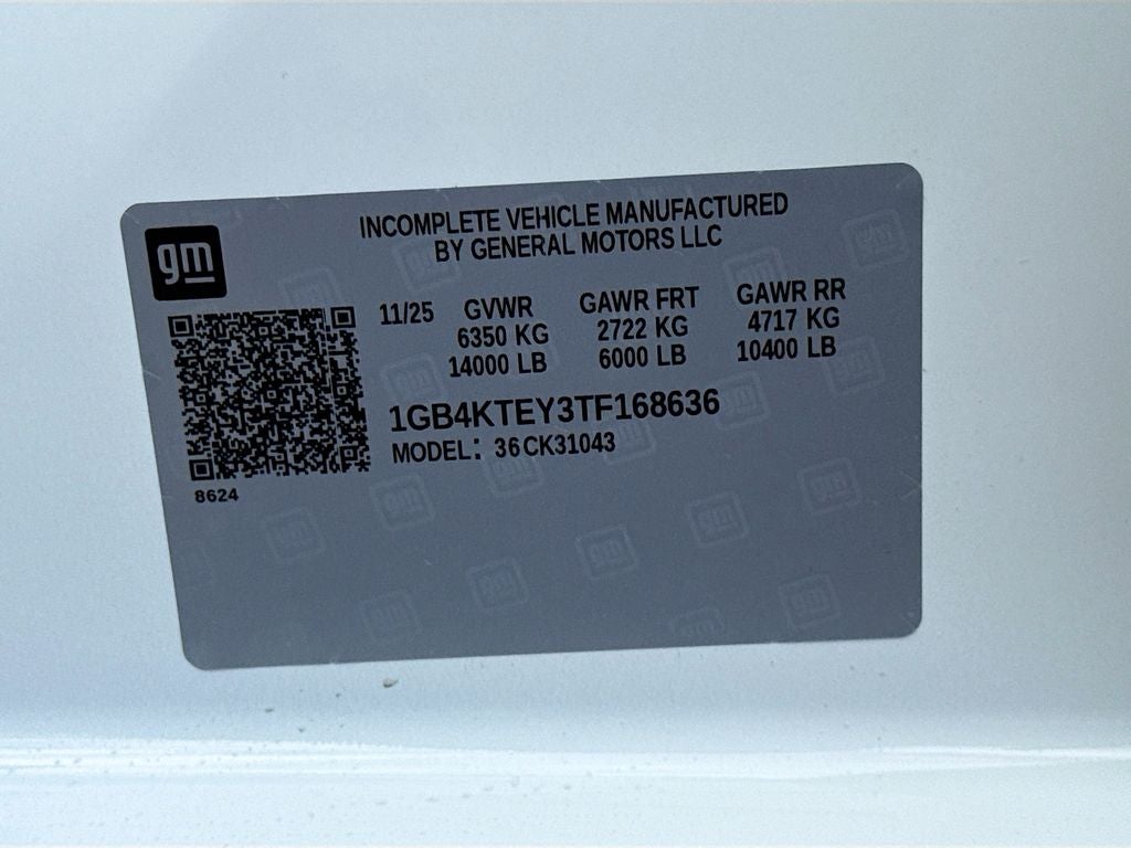 2026 Chevrolet Silverado 3500 HD Chassis Cab LT