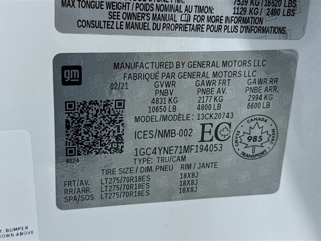 2021 Chevrolet Silverado 2500 HD LT