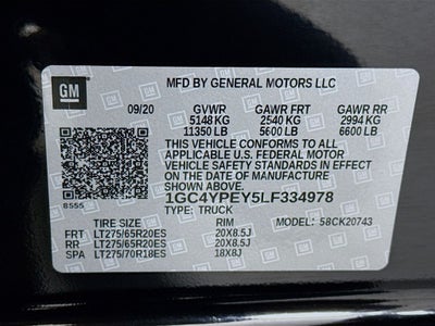 2020 Chevrolet Silverado 2500 HD LTZ