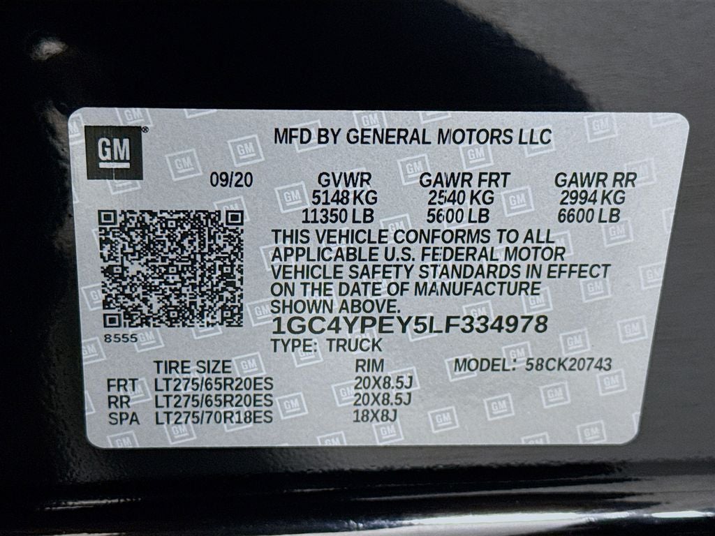 2020 Chevrolet Silverado 2500 HD LTZ