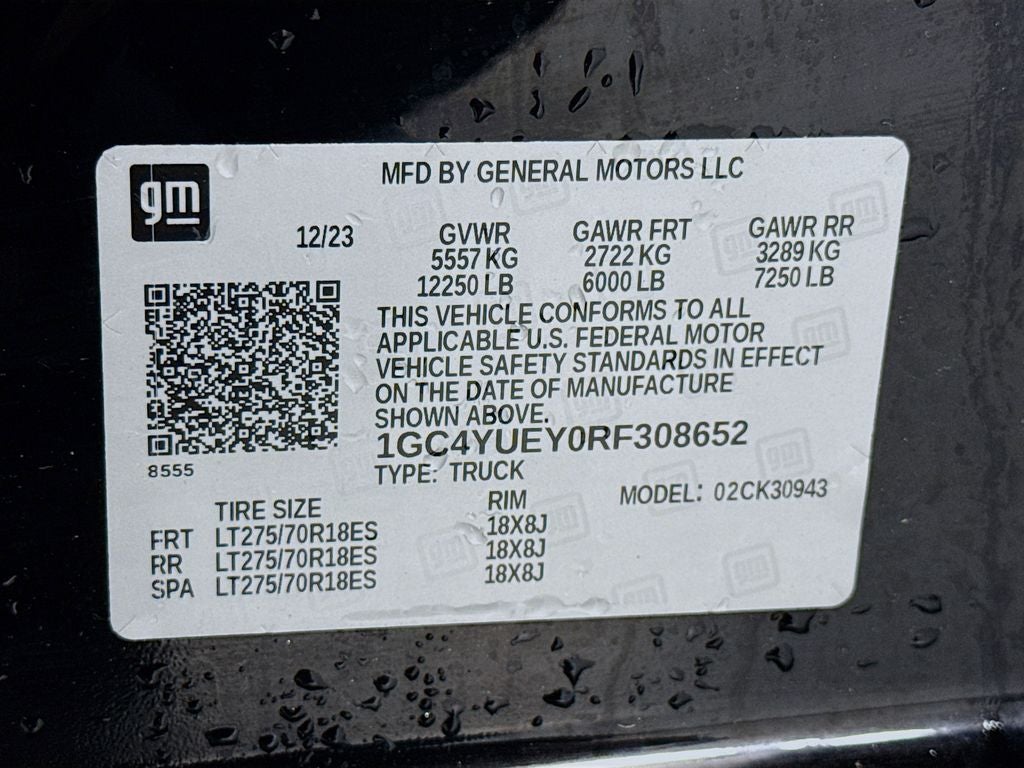 2024 Chevrolet Silverado 3500 HD LTZ