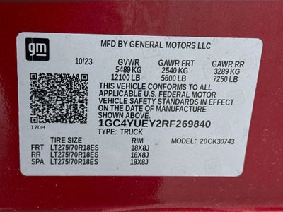 2024 Chevrolet Silverado 3500 HD LTZ