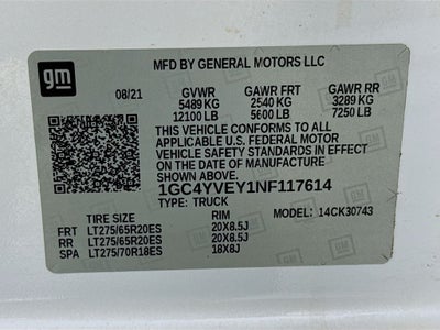 2022 Chevrolet Silverado 3500 HD High Country