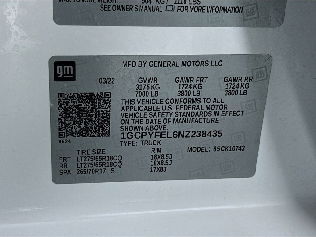 2022 Chevrolet Silverado 1500 LTD LT Trail Boss