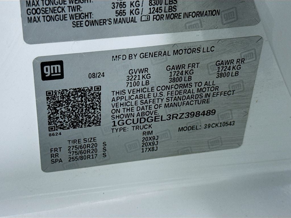 2024 Chevrolet Silverado 1500 LTZ