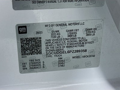 2023 Chevrolet Silverado 1500 LTZ