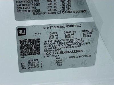 2022 Chevrolet Silverado 1500 LTD LTZ