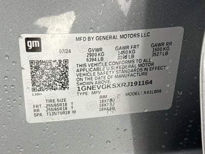 2024 Chevrolet Traverse LT