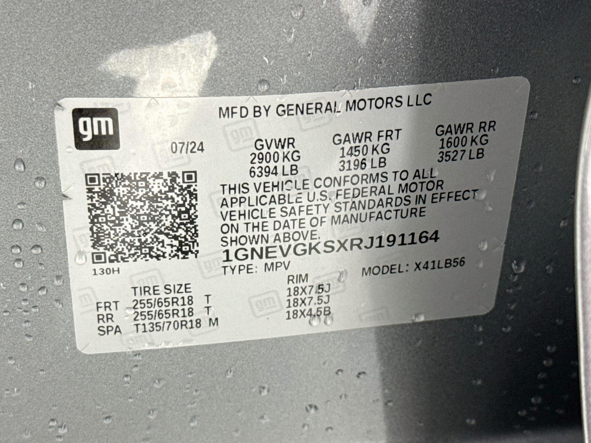 2024 Chevrolet Traverse LT