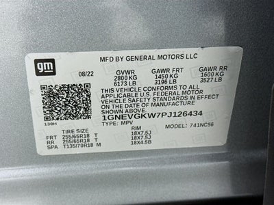 2023 Chevrolet Traverse LT Cloth