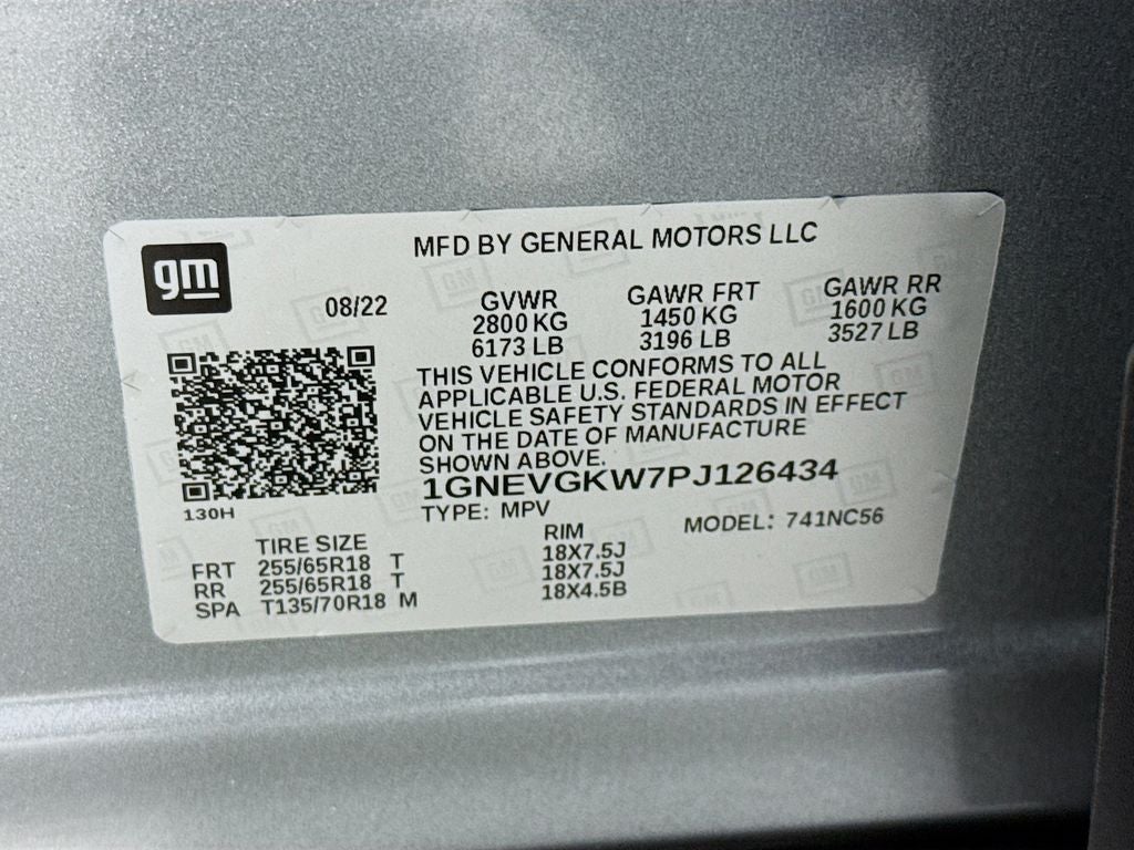 2023 Chevrolet Traverse LT Cloth
