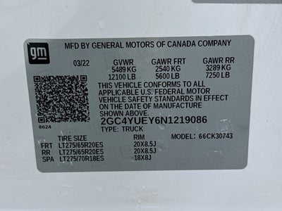 2022 Chevrolet Silverado 3500 HD LTZ
