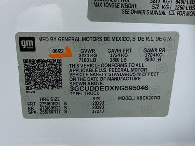 2022 Chevrolet Silverado 1500 LT