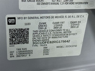 2024 Chevrolet Silverado 1500 LT Trail Boss