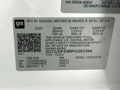 2023 Chevrolet Silverado 1500 LT Trail Boss