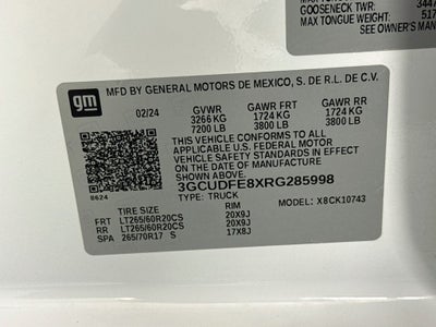 2024 Chevrolet Silverado 1500 LT Trail Boss