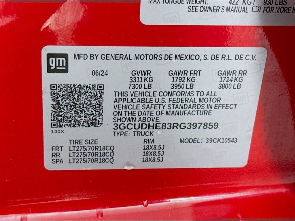 2024 Chevrolet Silverado 1500 ZR2