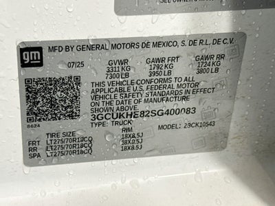 2025 Chevrolet Silverado 1500 ZR2