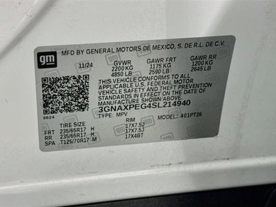 2025 Chevrolet Equinox LT