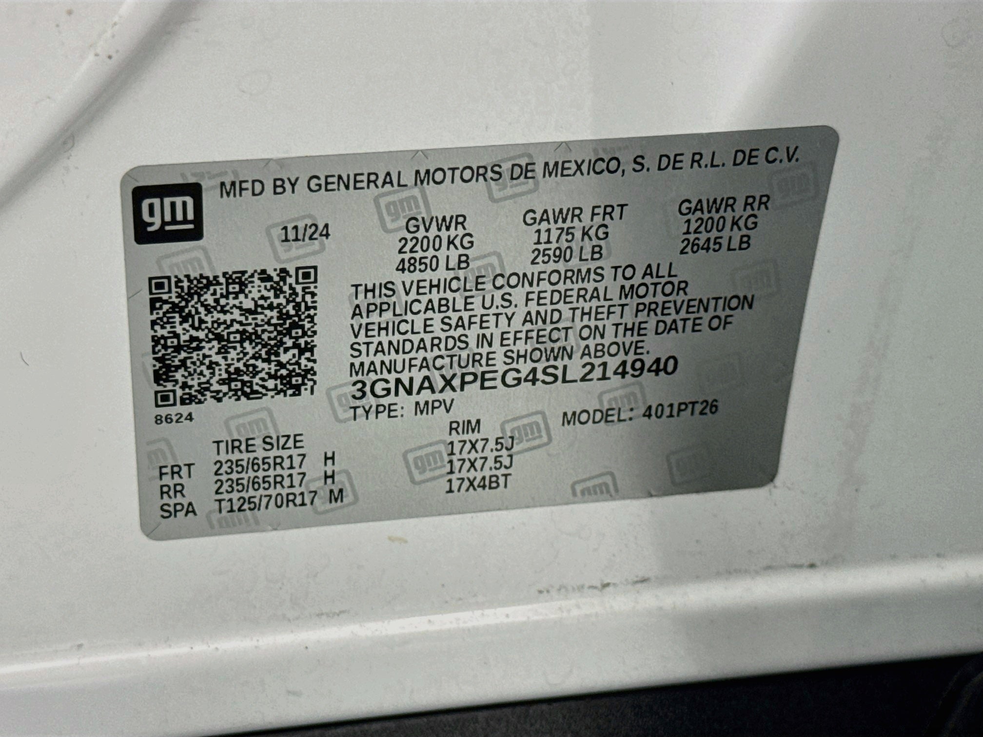 2025 Chevrolet Equinox LT