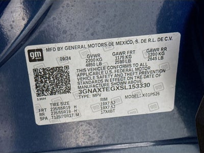 2025 Chevrolet Equinox RS