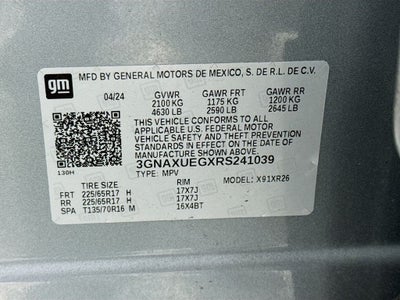 2024 Chevrolet Equinox LT