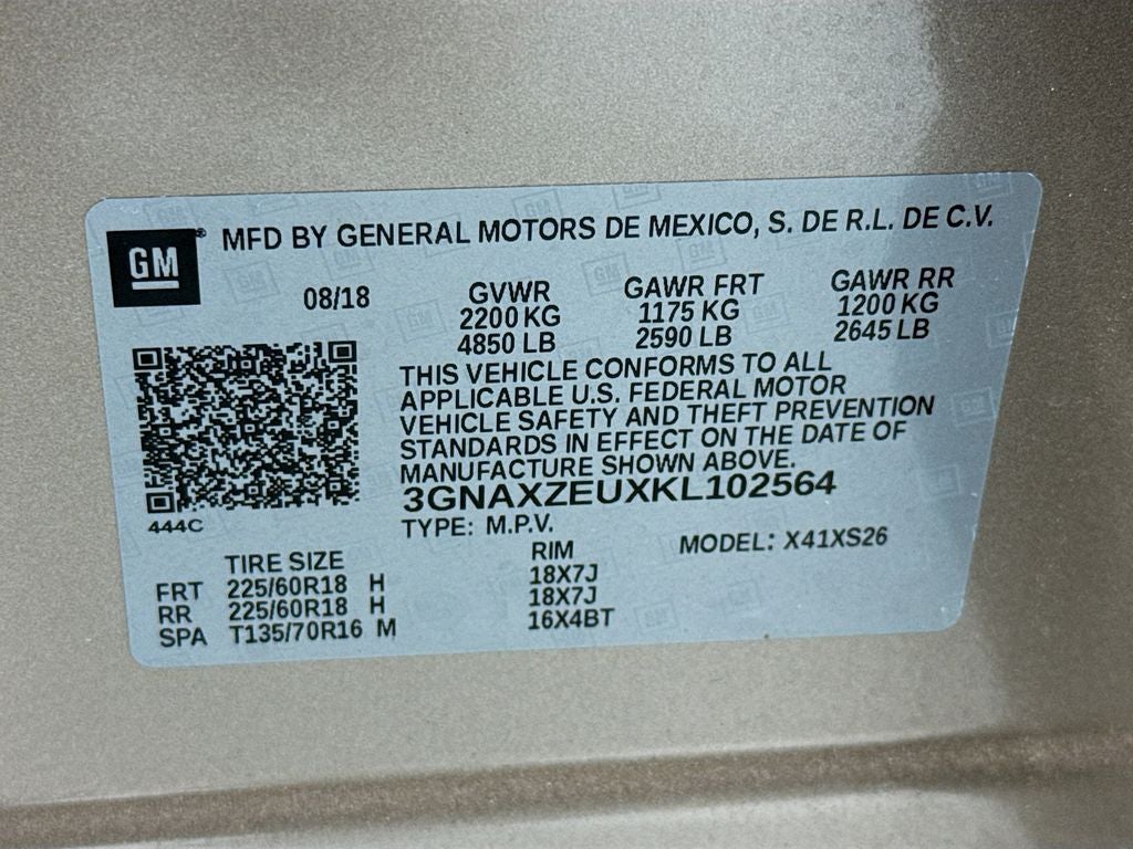 2019 Chevrolet Equinox Premier