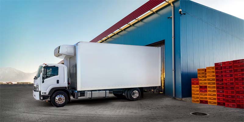 2024 Chevrolet Low Cab Forward Truck at a warehouse
