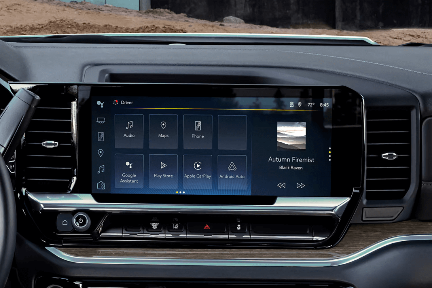 2024 Silverado 3500 HD Chassis Cab 13.4-Inch Touch-Screen